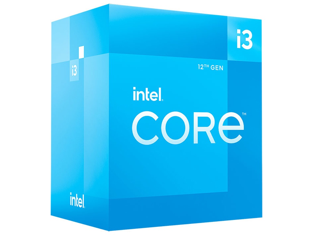 Intel Core i3 12100 4 Cores/8 Threads 3.3/4.3GHz LGA1700 CPU Processor BX8071512100