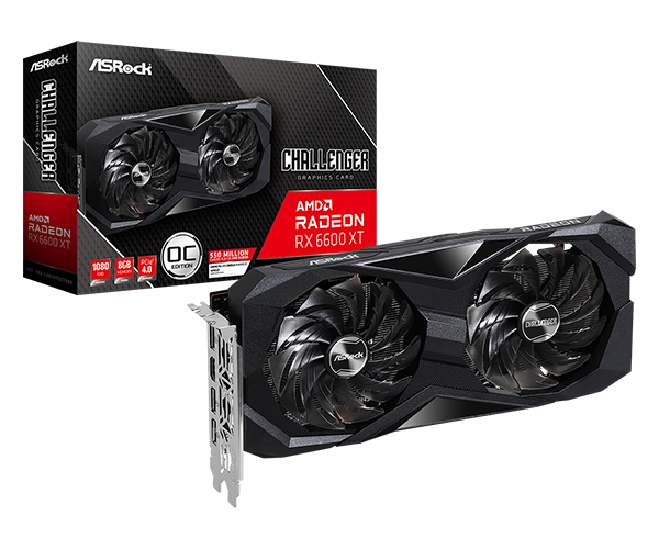 Radeon RX 6600 XT Challenger D 8GB OC Video Card RX6600XT CLD 8GO