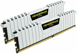Vengeance LPX DDR4 3200MHz 16GB (2x8) Desktop Memory White CMK16GX4M2B3200C16W
